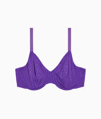 Inside Job™ Underwire Bra: Purple Indigo