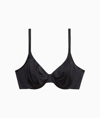 Inner Sheen Underwire Bra: Black