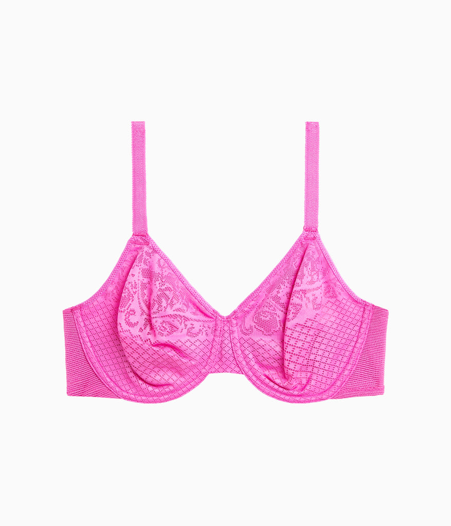 Visual Effects Minimizer Bra: Wild Azalea – Wacoal