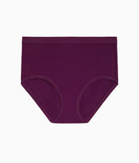 Understated Cotton Brief: Winter Bloom
