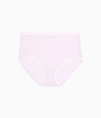 Understated Cotton Brief: Cradle Pink