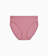 Understated Cotton Hi-Cut: Rose Brown