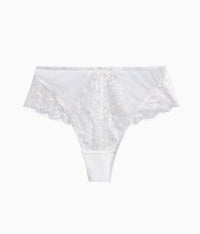 It's On Hi-Waist Thong: Sea Salt