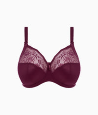 Morgan Stretch Banded Underwire Bra: Blackberry