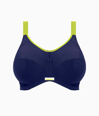 Energise Full Figure Underwire Sport Bra: Navy