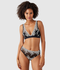 Embrace Lace® Wire Free Bralette: Black