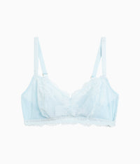 Vivid Attraction Bralette: Soft Sky
