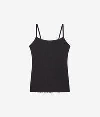 Soft Set Shelf Bra Cami: Black