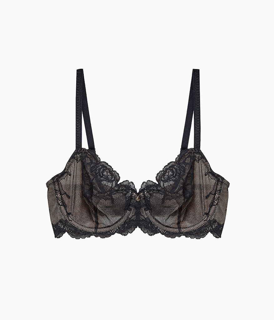 Vivid Attraction Underwire Bra: Black – Wacoal