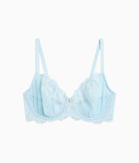 Vivid Attraction Underwire Bra: Soft Sky