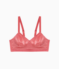Back Appeal® Wire Free Bra: Mineral Red