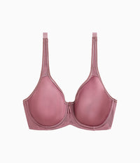 Basic Beauty Spacer Underwire T-Shirt Bra: Rose Brown
