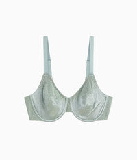 Back Appeal® Underwire Bra: Iceberg Green