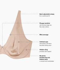 Better Than Braless™ Underwire Bra: Roebuck