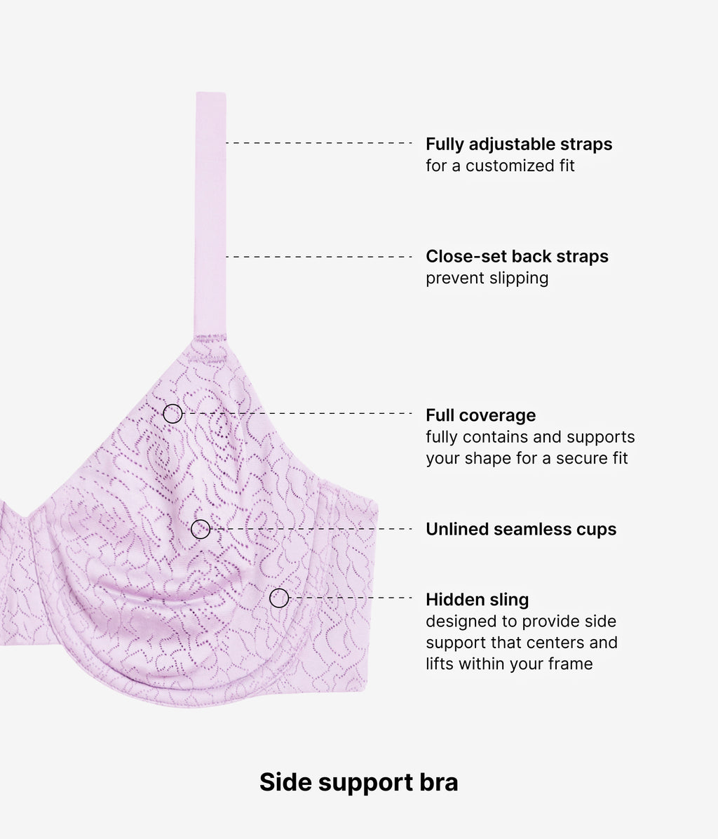 Inside Job™ Underwire Bra: Lavender Sage – Wacoal