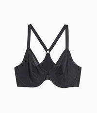 Elevated Allure Front Close Underwire Bra: Black