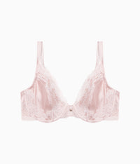 Modern Affair Plunge Underwire Bra: Rose Dust/Angel Wing