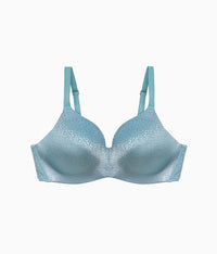 Back Appeal® Wire Free T-Shirt Bra: Stone Blue