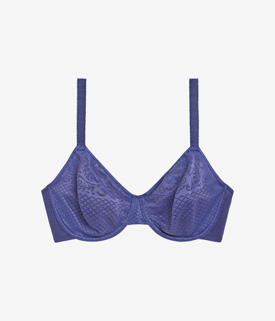 Visual Effects Minimizer Bra: Deep Cobalt – Wacoal