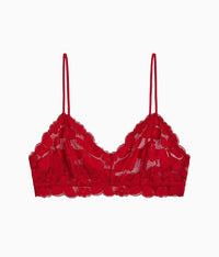 Feeling Famous Bralette: Chili Pepper/Biking Red