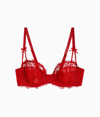 It's On Underwire Bra: Savvy Red