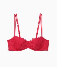 Ciao Bella Balconette Bra: Persian Red