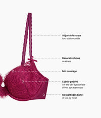 It's On Contour Bra: Purple Potion