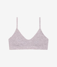 Soft Set Bralette: Cashmere Heather