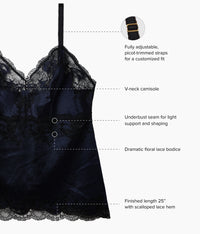 Modern Affair Cami: Night Sky/Black