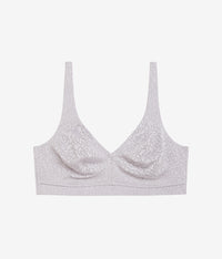 Inside Job™ Wire Free Bra: Opal Gray