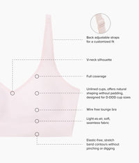 Easy Like Sunday™ Wire Free Bra: Cradle Pink