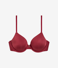 Baseline T-Shirt Bra: Cabernet