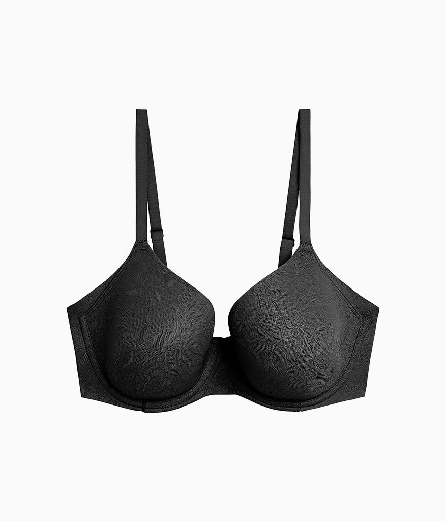Taking Sides T-Shirt Bra: Black – Wacoal