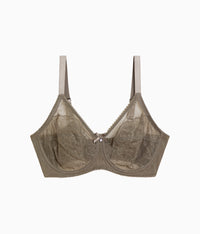 Retro Chic Full Figure Underwire Bra: Bungee Cord
