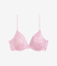 Future Foundation T-Shirt Bra: Dusk Pink Dots