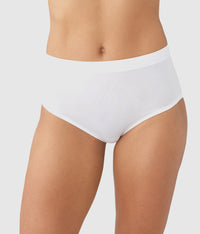 B-Smooth® Natural Brief: White