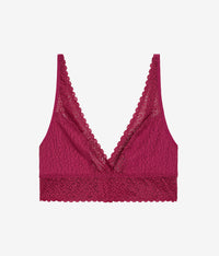 High Bar™ Bralette: Red Plum