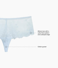 Vivid Attraction Tanga: Soft Sky