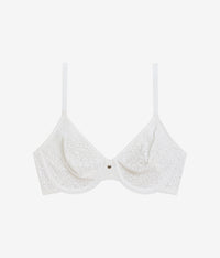 High Bar™ Plunge Underwire Bra: White