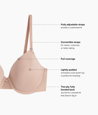 Go Anywear T-Shirt Bra: Roebuck