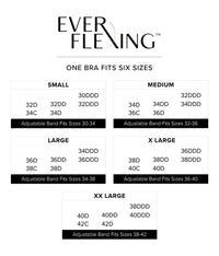 Ever Flexing™  Underwire Bra: Black