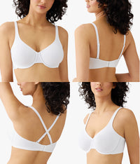 Ever Flexing™  Underwire Bra: White
