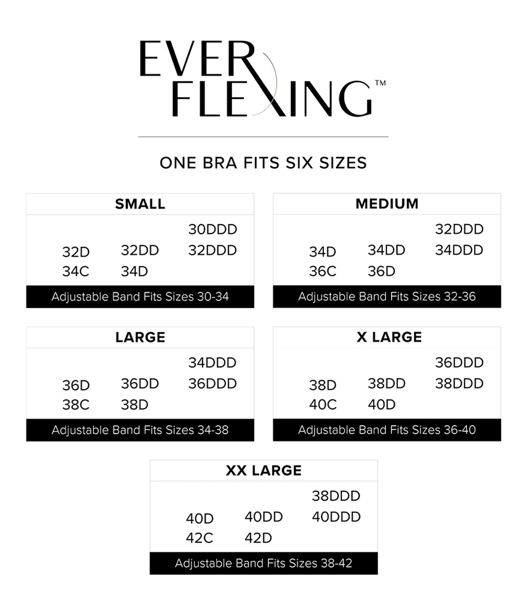 Wacoal Bra Size Chart