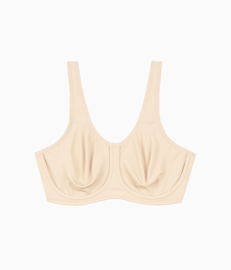 Simone Sport Underwire Bra: Sand – Wacoal