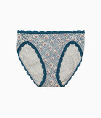 Inspired Eyelet Hi-Leg: Brushstroke